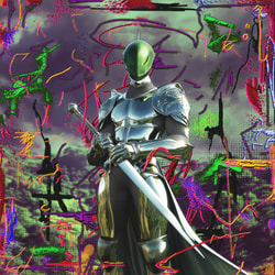 NFT Alien Crypto Knight #2