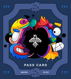 NFT Mark Rise Pass Card