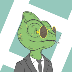NFT 1714 #100 from H-Lizards