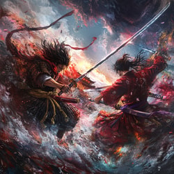 NFT Samurai of the Starlit Shadows 1st collection