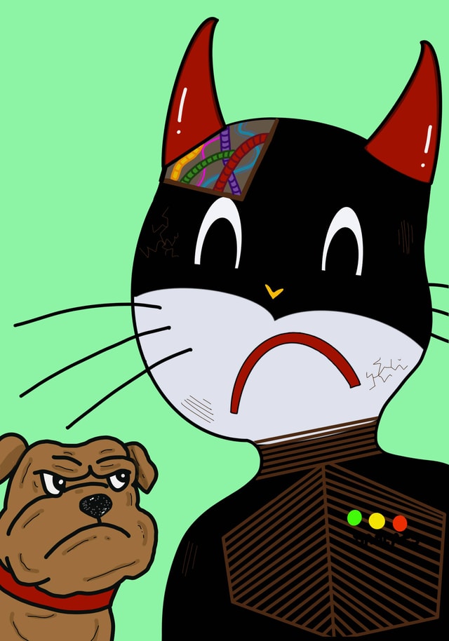 NFT SC237 #282 from Sad Cats