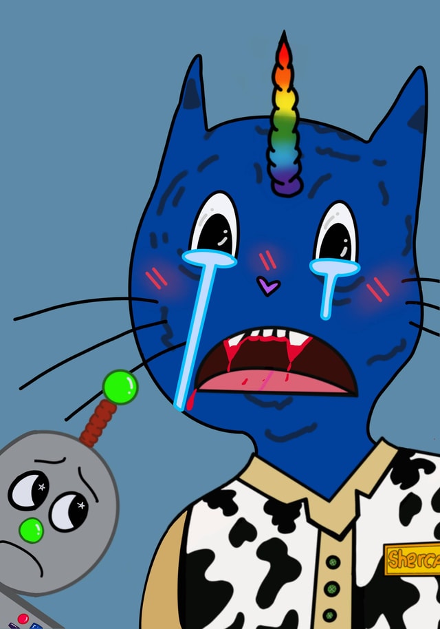 NFT SC103 #4 from Sad Cats