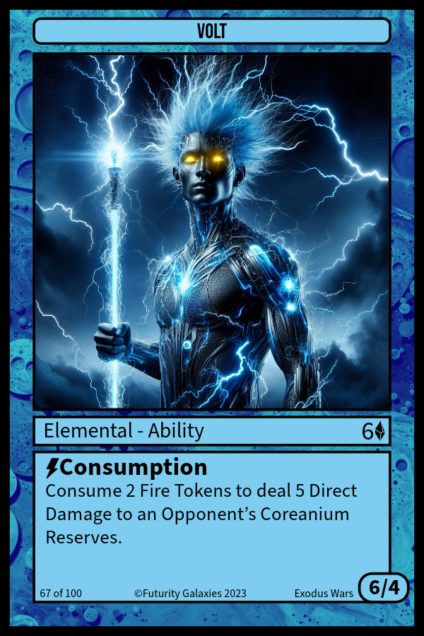 NFT Volt #67 from Futurity Galaxies: Trading Cards