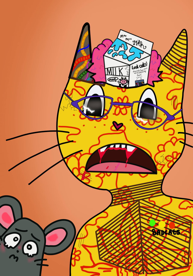 NFT SC302 #251 from Sad Cats